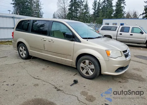 2013 Dodge Grand Caravan Se из США, поврежденный, VIN 2C4RDGBGXDR788196